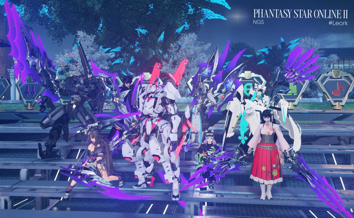 tama9798's tweet photo. 土曜日撮ったチムメンとのss📷️✨️
#Leork
#PSO2NGS_SS
#メンテの日じゃないけどssを貼る https://t.co/FD6Auvfe82