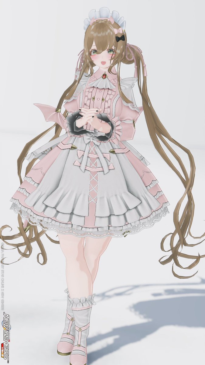 AlmApso2_FNS's tweet photo. 小悪魔メイドドレス https://t.co/KhP1r5N2ms