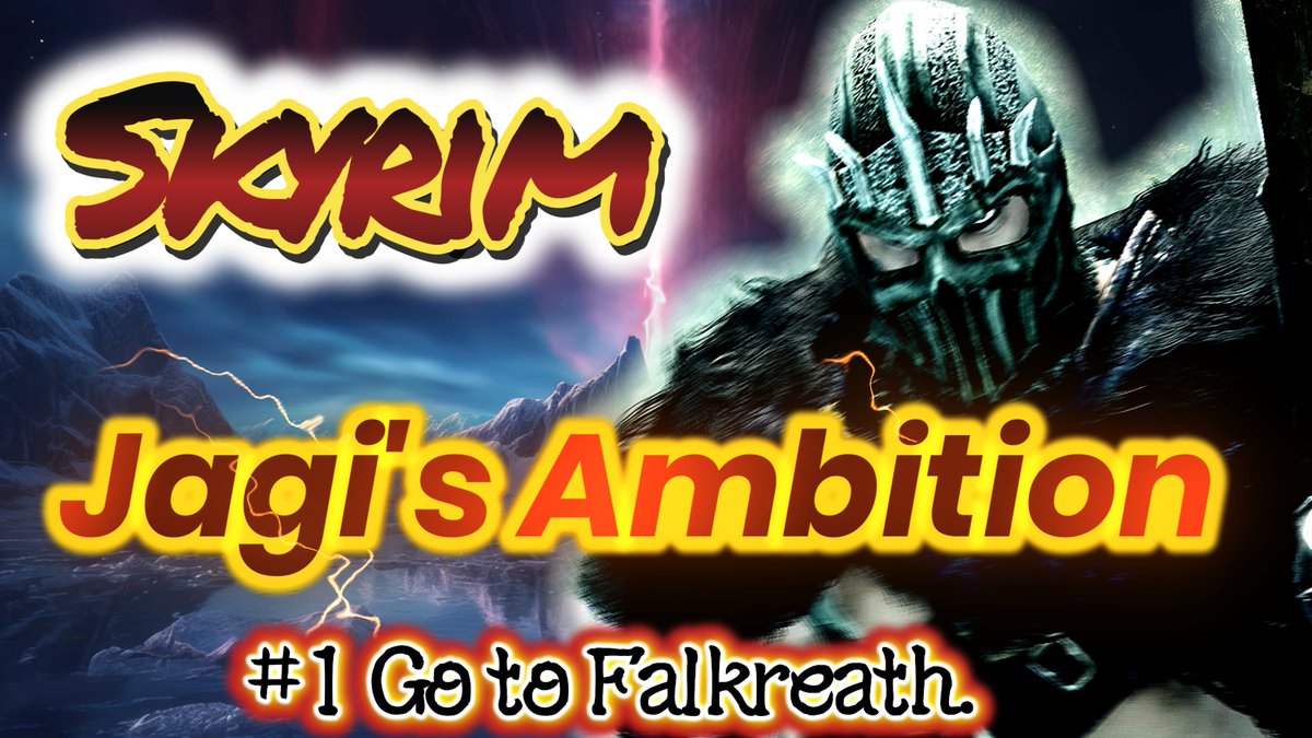 0526_bro's tweet photo. 【Skyrim】Jagi's Ambition (#1  Go to Falkreath.) 
https://t.co/QvGWcBYCRC @YouTubeより 
是非ともチャンネル登録・高評価よろしくお願いいたします❣
#Skyrim #スカイリム https://t.co/0iHgEDLN1c