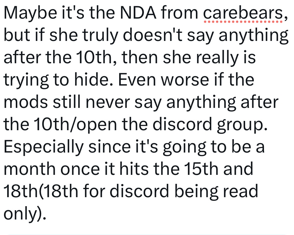 RandomOtakuGirl's tweet photo. @iamtoaster_ I do wish Qwel made a statement. That's all what the victims want is for her to apologize and take accountability of her actions. Even though there may be 11 people who work on the code/game, it doesn't help anyone. https://t.co/tFQ5vosJXW