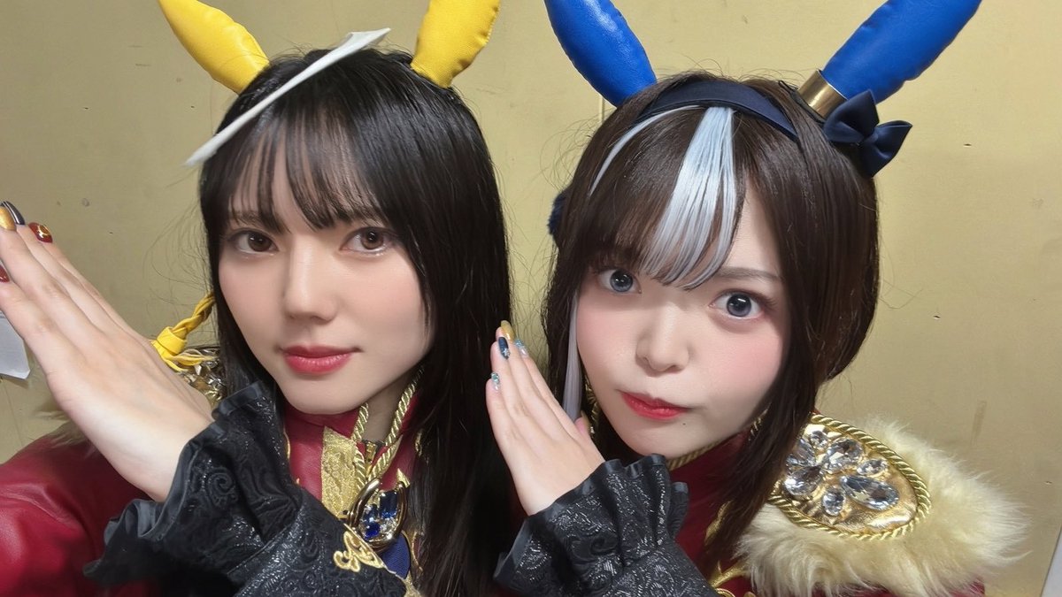 hina_py0's tweet photo. ライブが終わってしまった…
そろぼち振り返り〜とか言いながら配信見てました。すみません。お待たせしました。

 #ウマ娘7th東京D2 
思い出写真①

ジャングルポケット役 藤本侑里さん
カルストンライトオ役 望月ゆみこさん
エイシンフラッシュ役 藤野彩水さん
キタサンブラック役 矢野妃菜喜さん https://t.co/sOUKSNGc8E