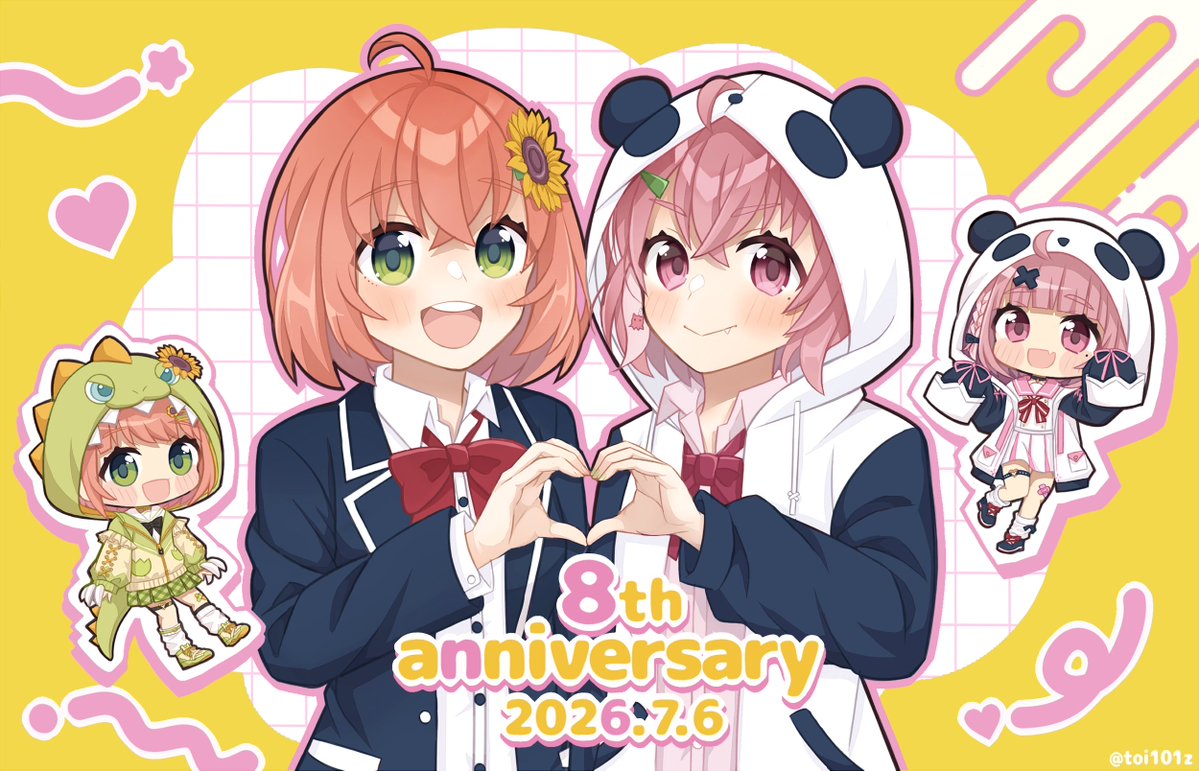 toi101z's tweet photo. ござやよ８周年おめでとう🌻🎋
#ひまあーと #笹の絵 #ござやよ8周年 https://t.co/mQVbSQ0cHw