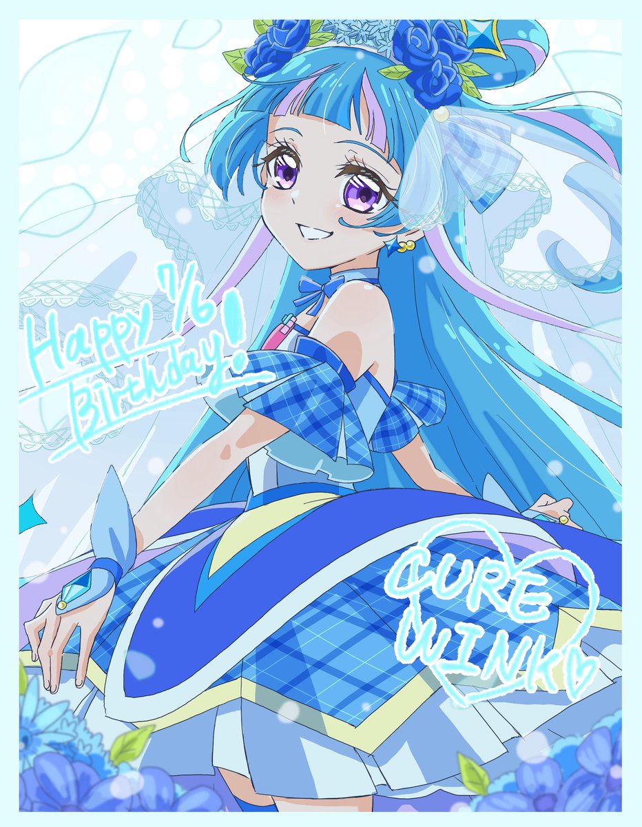 aki_precure's tweet photo. ななちゃんハピバー！！🎉✨🎹
ウインクは勇気の出るおまじない！

#キュアウインク生誕祭2026 https://t.co/TgZKSfysy0