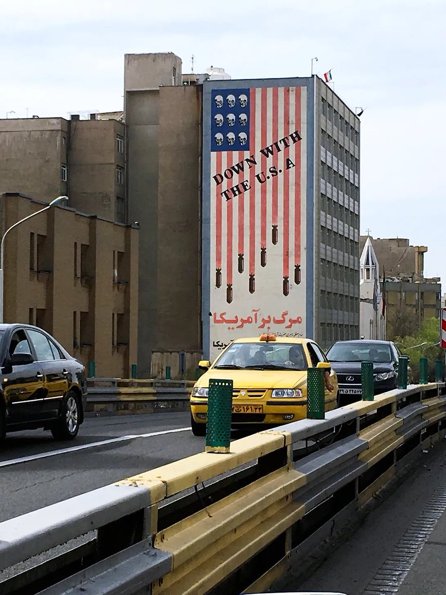 kittensmittenz's tweet photo. @Seamus_Malek I like what Tehran does with our flag better https://t.co/EGMOcVibMP
