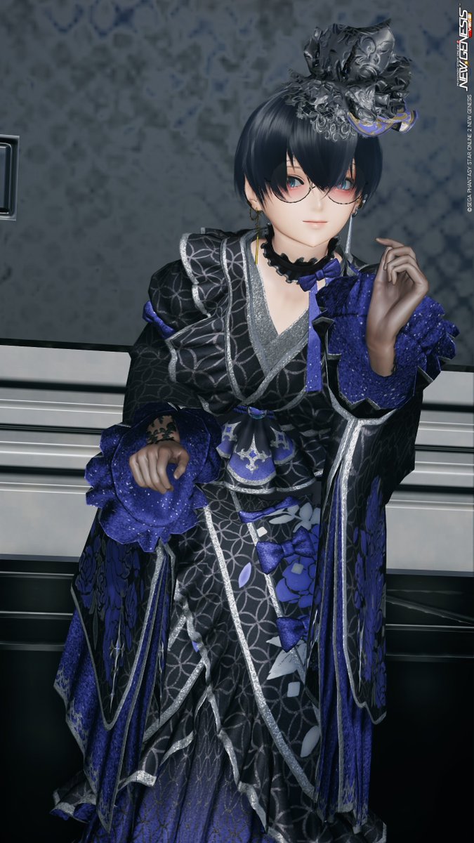kankokeito's tweet photo. 新スクラッチのゴス和装
 #PSO2NGS_SS https://t.co/wHzRhhVRj4