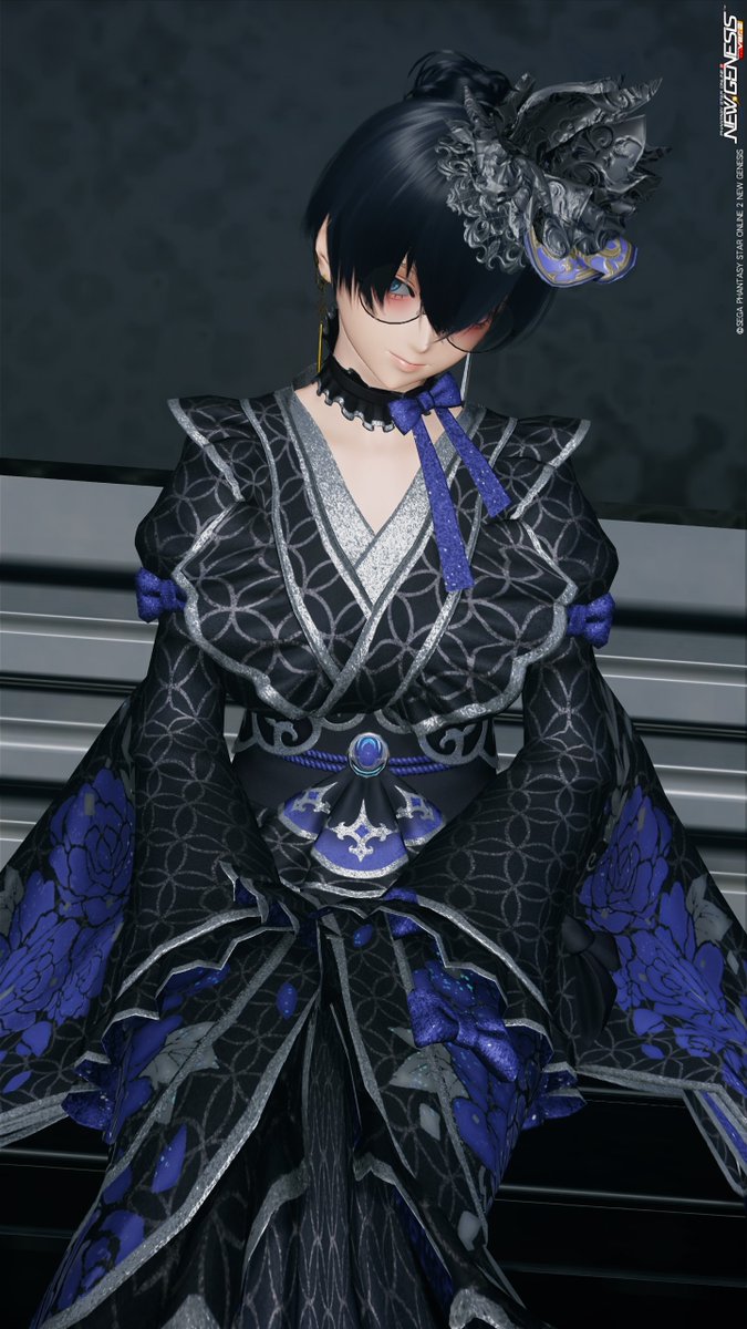kankokeito's tweet photo. 新スクラッチのゴス和装
 #PSO2NGS_SS https://t.co/wHzRhhVRj4