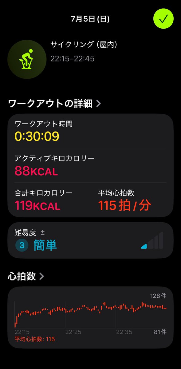 ochacobocchi's tweet photo. 静岡superまで　D-20🫈

3週間切ったらちょい焦りが😇
なんもしないのは嫌なので、やったぞ！くらいの気持ちになれるくらいの運動をしました！
明日は走れるといいなぁ😂 https://t.co/xK27t8iY5X