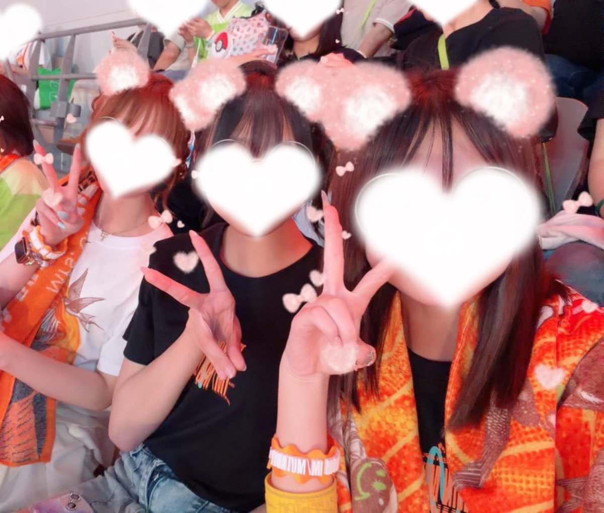 mga___jam's tweet photo. 単番だったのに周りの人たちがめっちゃ話しかけてくれて仲良しさんいっぱい出来たの幸せ🫶🏻そしてヘアセット可愛くしてもらったのに全然撮ってない(；；) https://t.co/bkrQAv5XCS