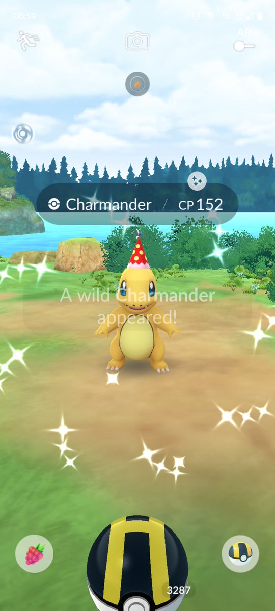 OldSkool4evr's tweet photo. Shiny Party Hat Charmander ! ✨ ✨ ✨
#ShinyPokemon #ShinyCheck #PokemonGO #ForeverForward #PokemonGOfriend #Charmander #PokemonGOfriends #Pokemon
#ポケモンGO #ポケモン https://t.co/4m2Auk5RBP