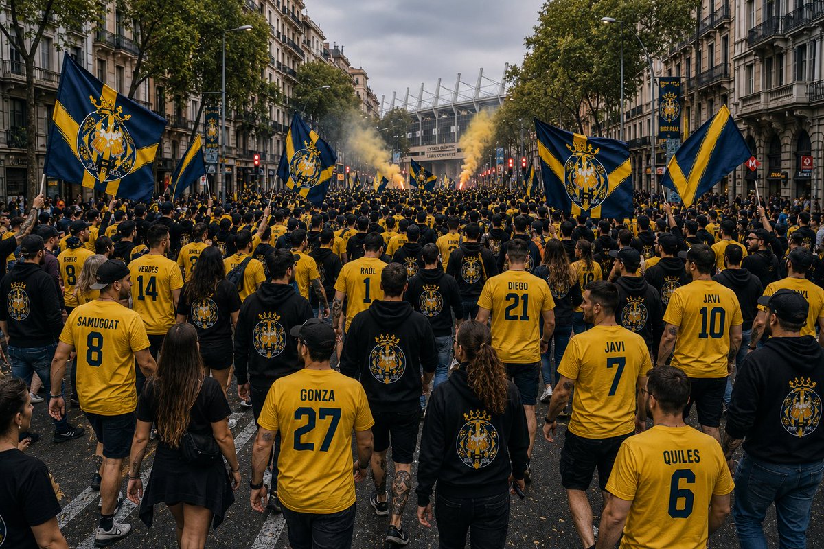 FClubBirrareal's tweet photo. 📸Imágenes de la rúa de Campeones de Copa https://t.co/U1gmLq2gIv