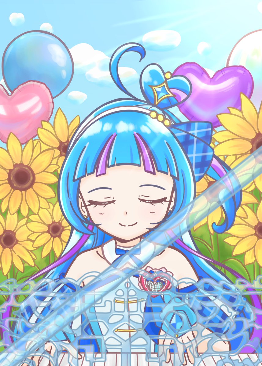kimnulda's tweet photo. #キュアウインク生誕祭2026
#蒼風なな誕生祭2026
나나쨩~~ 생일축하해~~💙🩵 https://t.co/rARy44HLox