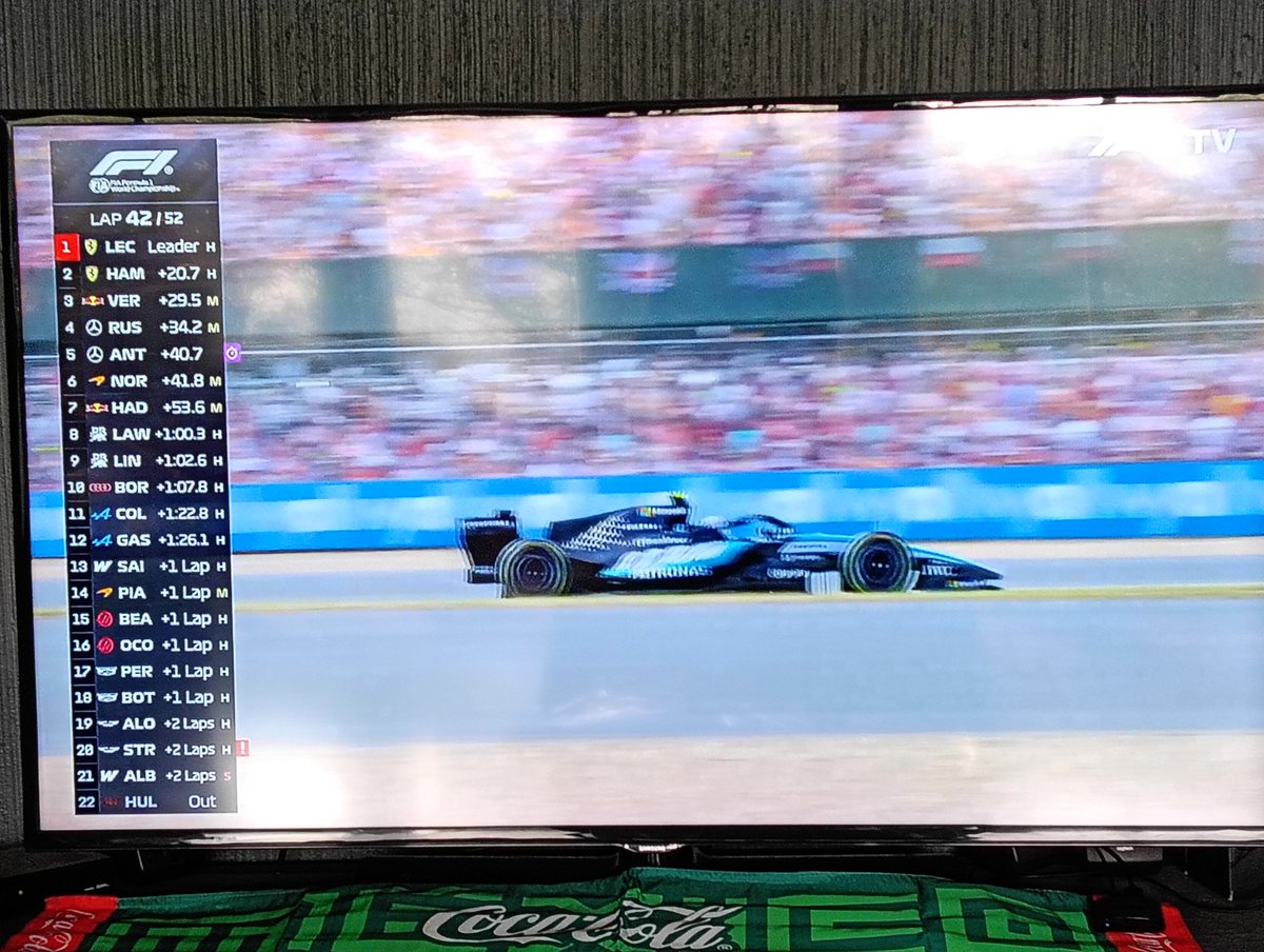 karlaceja21's tweet photo. Problemas con el alerón de Antonelli y la suspensión esta mal, probablemente lo retiren 
Gran Premio de Inglaterra 
#GPSilverston #GranBretañaGP #SilverstonGP #GranPremioDeGranBretaña #F1 @F1 #LegalmenteBella https://t.co/YhaOgsxTdE