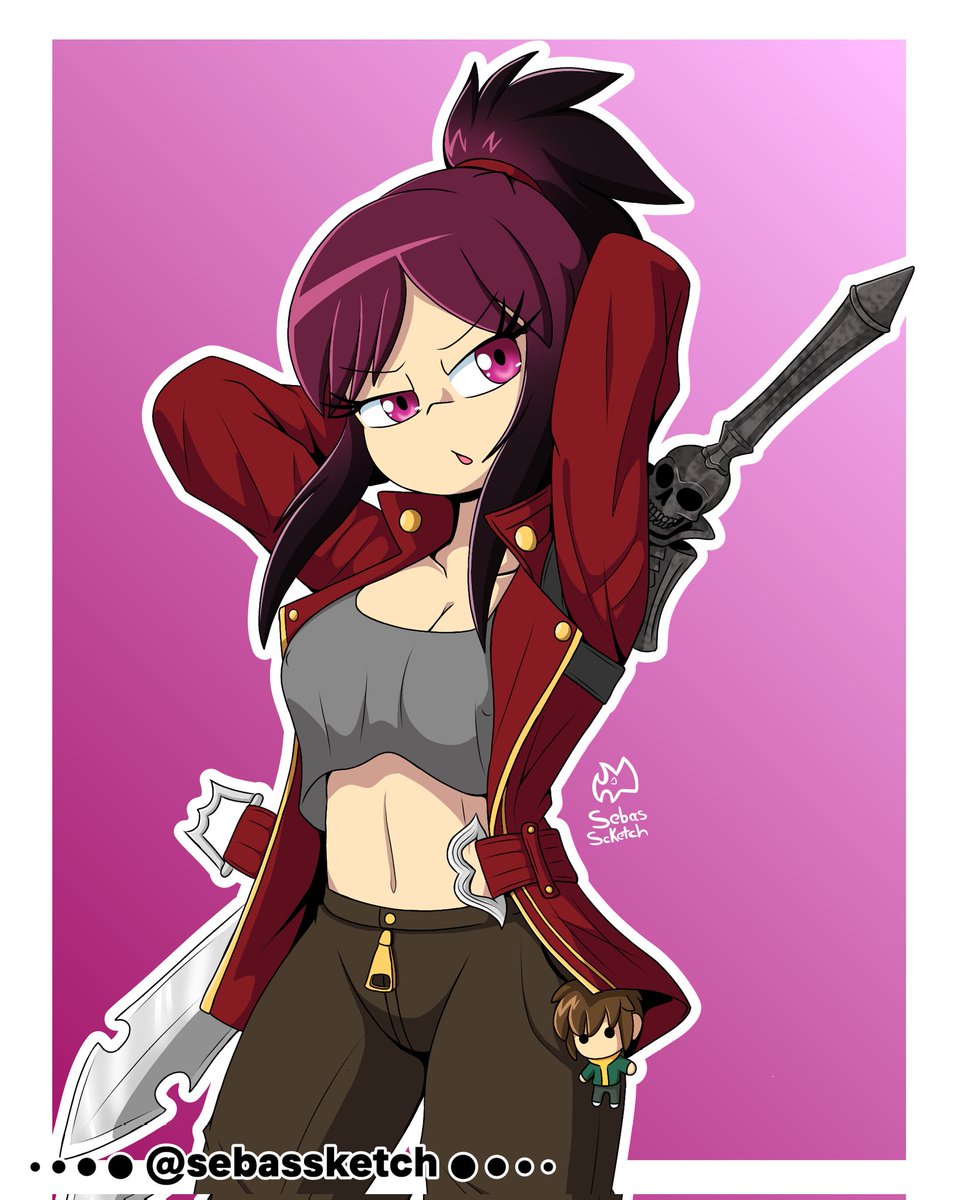 SebasSketch's tweet photo. Algunos dibujos de mi OC Mariana. 
❤😏
. 
#OC #drawing https://t.co/rzS0xLh9aF