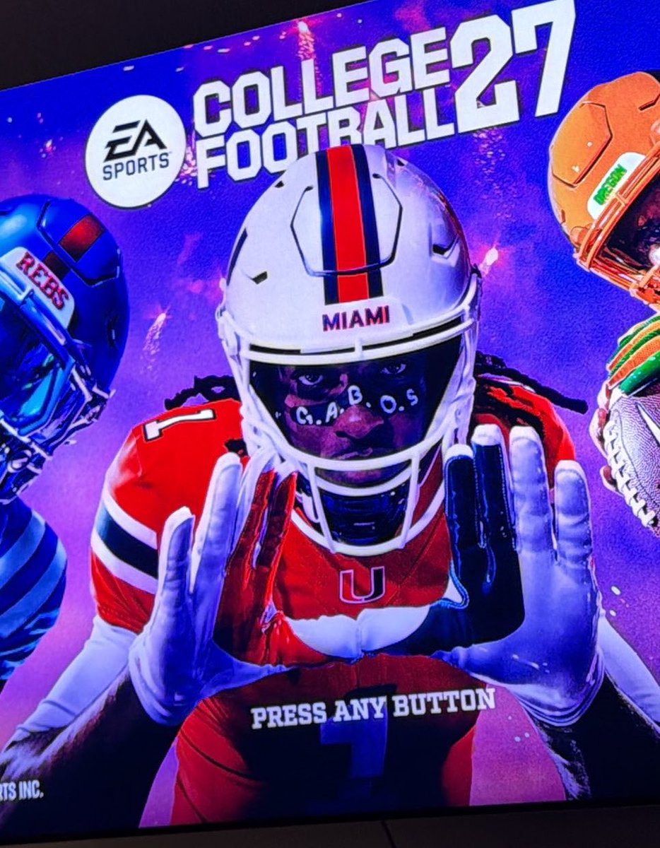 SD36036's tweet photo. My favorite thing about college football 27 is our rivals gotta see this shit every time they open the game to play it. https://t.co/KX9jhrgJp3