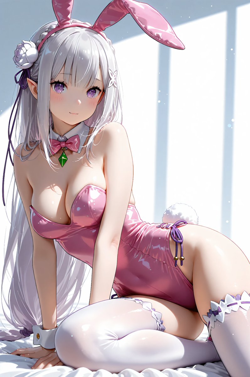 alice_verse17's tweet photo. バニーガールエミリアちゃん
Fan art🪻

SFW illustration.
No nudity, no suggestive intent.
#エミリア https://t.co/MS0iIWwl1r