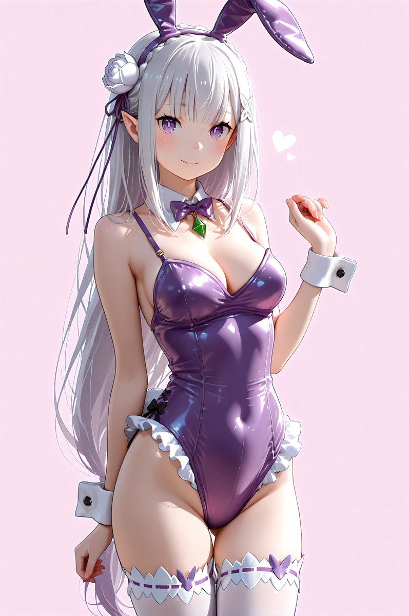 alice_verse17's tweet photo. バニーガールエミリアちゃん
Fan art🪻

SFW illustration.
No nudity, no suggestive intent.
#エミリア https://t.co/MS0iIWwl1r