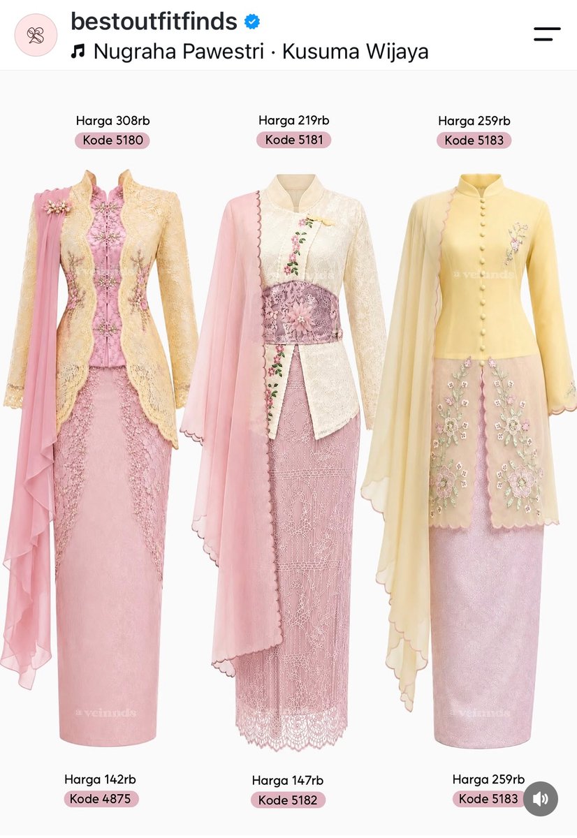 vviollin's tweet photo. aku juga mau pake kebaya ke kampus, kalo pake kebaya ini keramean gaksih? https://t.co/skibfkIpSP