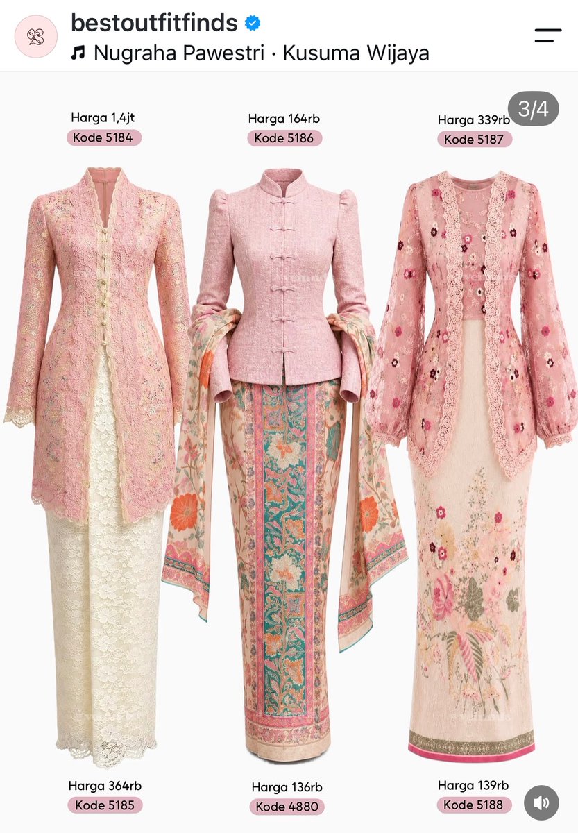 vviollin's tweet photo. aku juga mau pake kebaya ke kampus, kalo pake kebaya ini keramean gaksih? https://t.co/skibfkIpSP