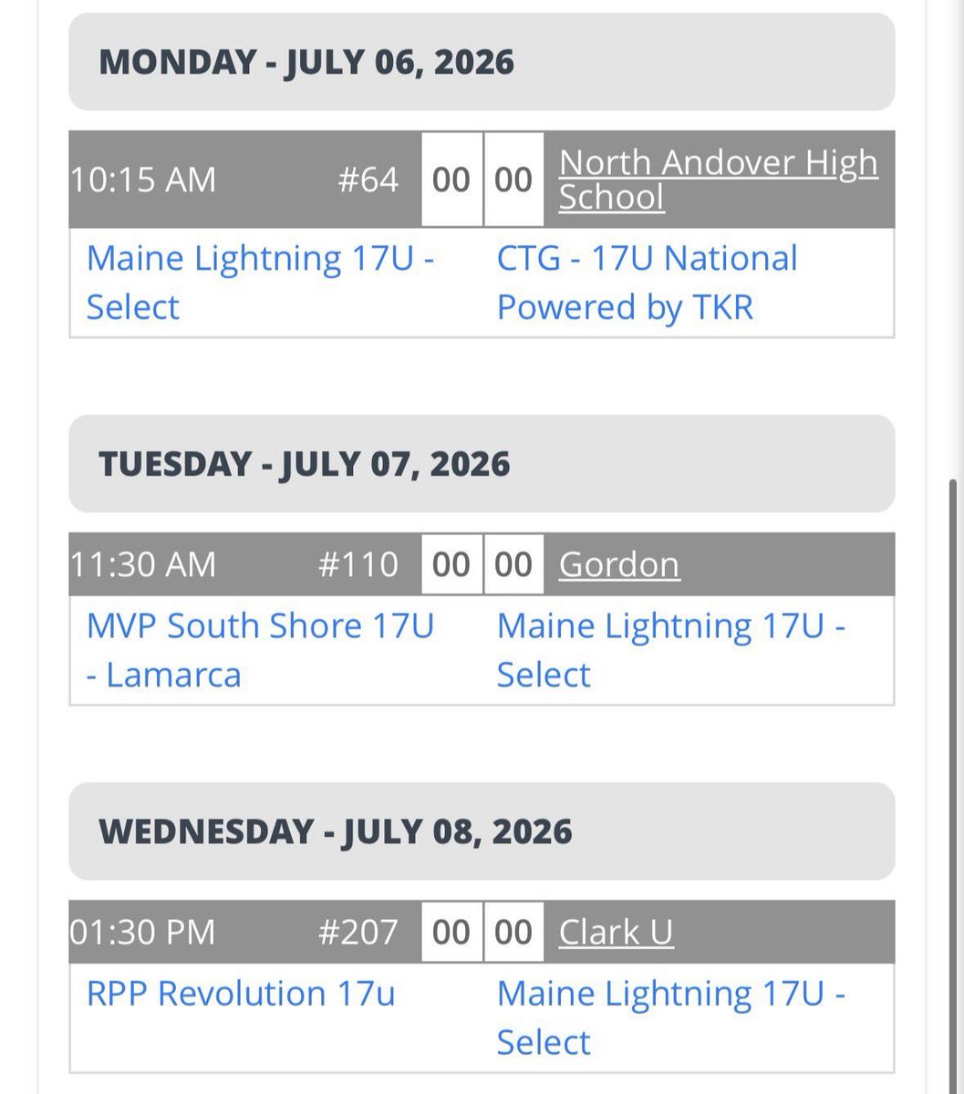 Brian_Leonard26's tweet photo. Here is my schedule this week for the Boston classic! https://t.co/YocB1K4ZMA