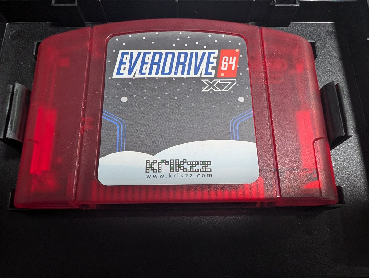 Thanks @krikzz @KrikzzStore for the Everdrive X7. Playing through