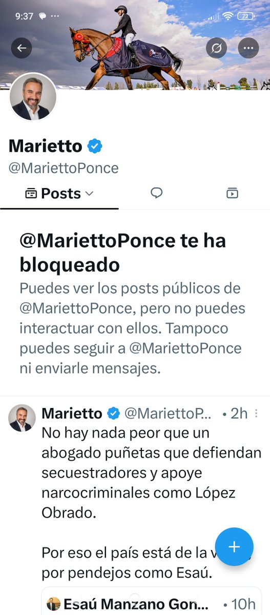 VictorOsorioRe2's tweet photo. @FreddyOliviery Este perro me blockeo, no aguanto el marrano. https://t.co/DXA8RXjQHF