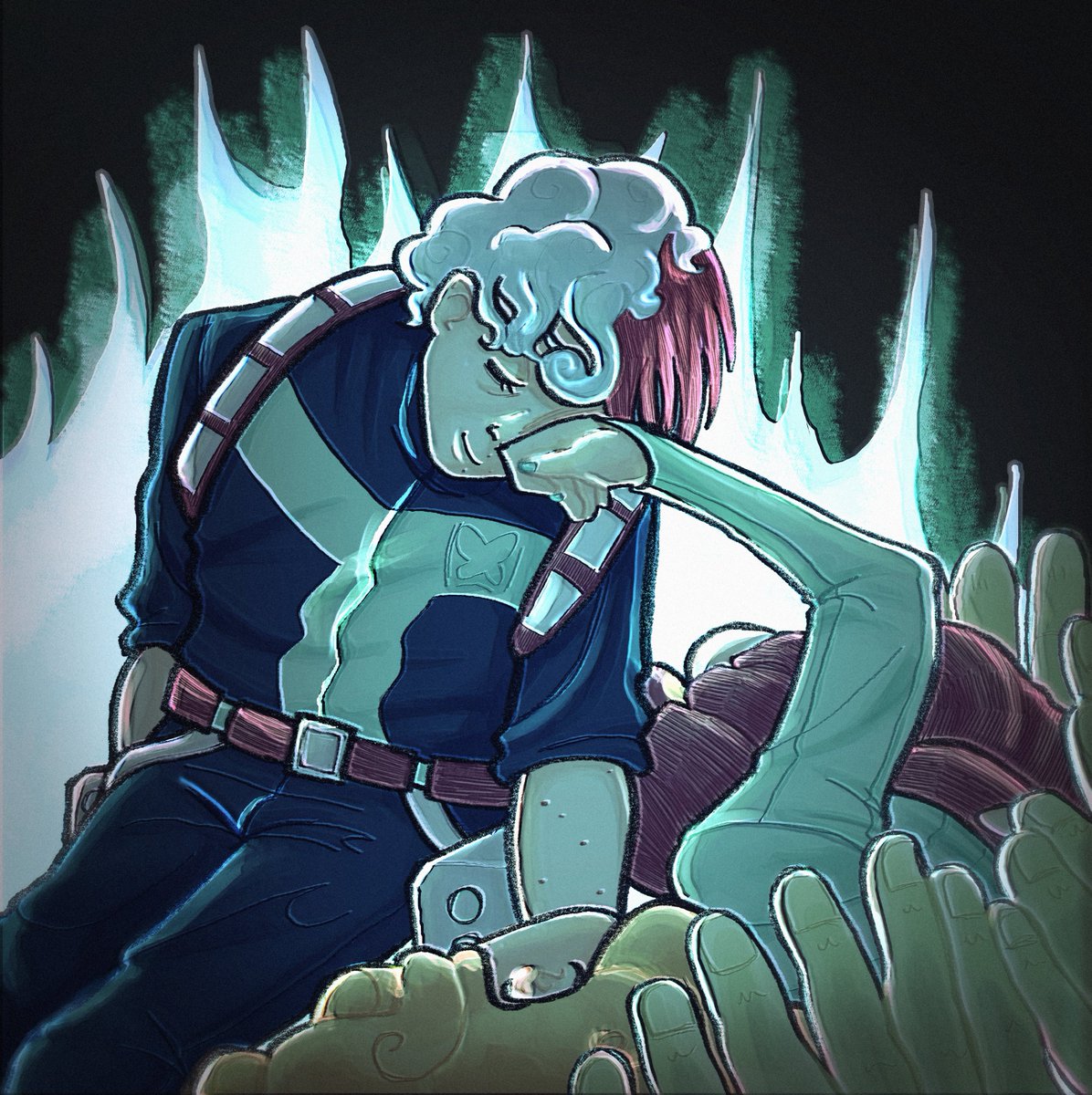 sunnsock's tweet photo. @3JAN_111 i ship my oc with shoto 🥹🥹🥹 https://t.co/vveQWH3TXK