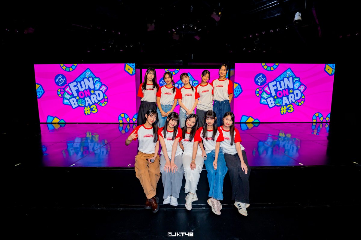 officialJKT48's tweet photo. Terima kasih untuk teman-teman yang sudah hadir di JKT48 OFC Event FUN ON BOARD #3: Fun Board Games with JKT48 Trainee! 👧🏼👧🏼

Grup mana nih yang yel-yel nya paling kalcer?!!  😜

Next kita main apalagi yah guys? Komen di bawah dan sampai jumpa di keseruan berikutnya!! 👇🏻😎 https://t.co/0BKFh5qlr8