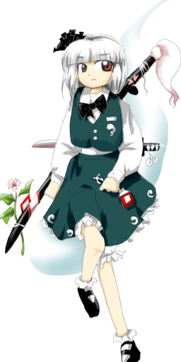 dailytouhous's tweet photo. The Touhou of the day is: Youmu Konpaku! https://t.co/jwew7sxOpd