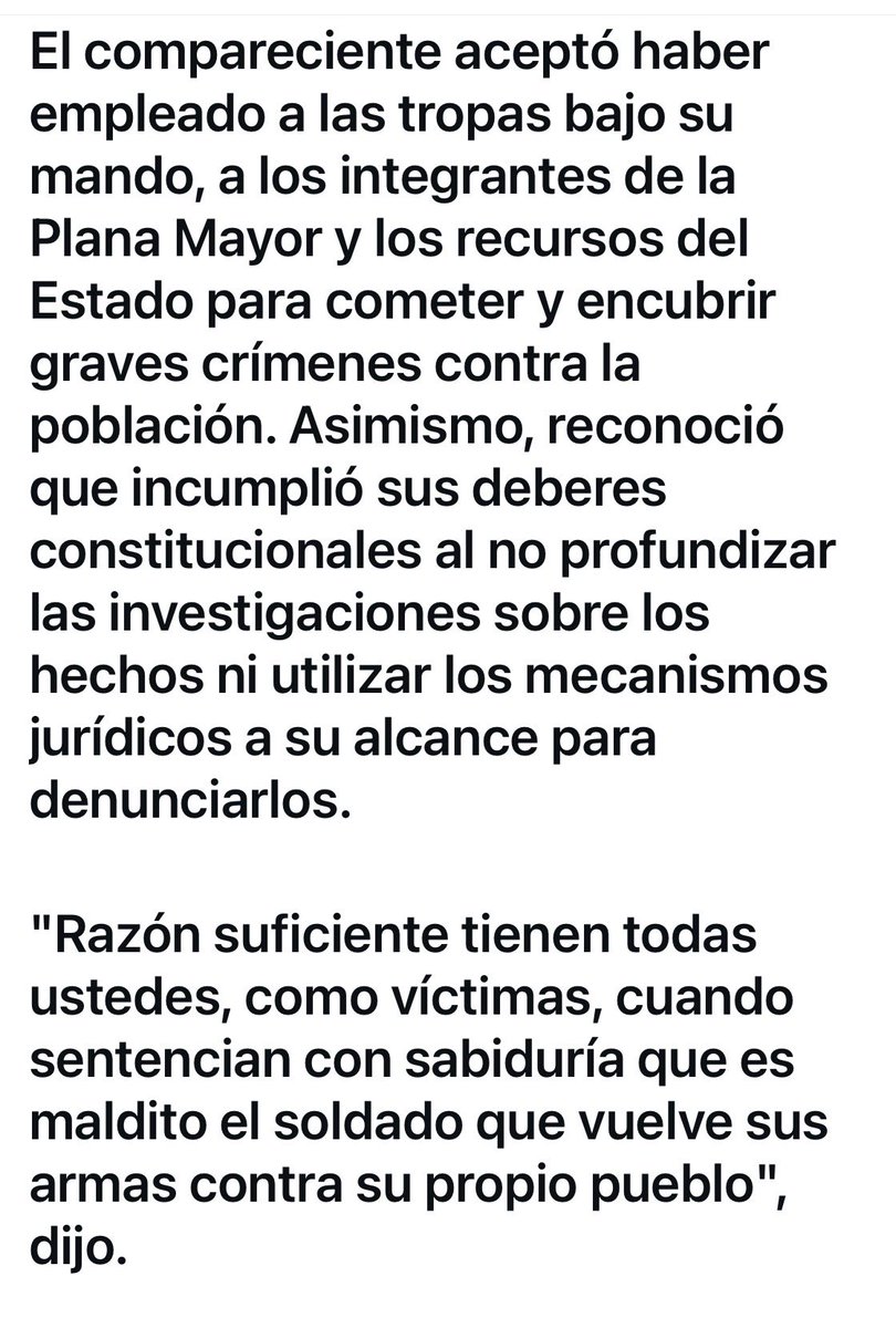 MAFAPOCOLOMBIA's tweet photo. Es importante q la JEP continúe hasta que logren servir “Quien Dio La Orden” https://t.co/nB0szGeFKI