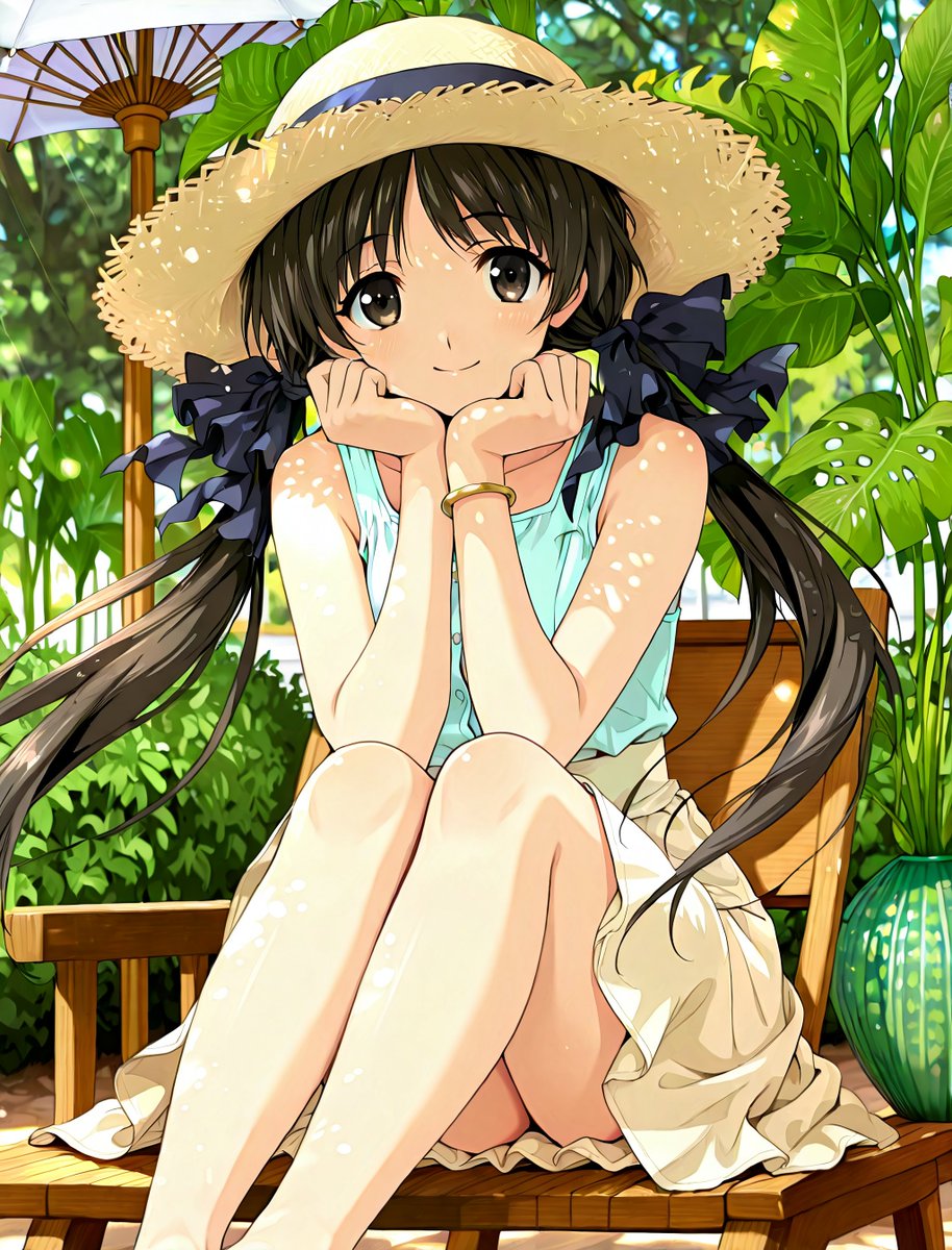 ASANAGILEMU's tweet photo. 水曜日です。
ほたる的ギャグのご利用は計画的に笑

先日のアンニュイなほたるも良かったですが、
夏らしい可愛らしさもまとってみました
（メモリーズオフ2nd／白河ほたる） https://t.co/QBIRmQOMlw