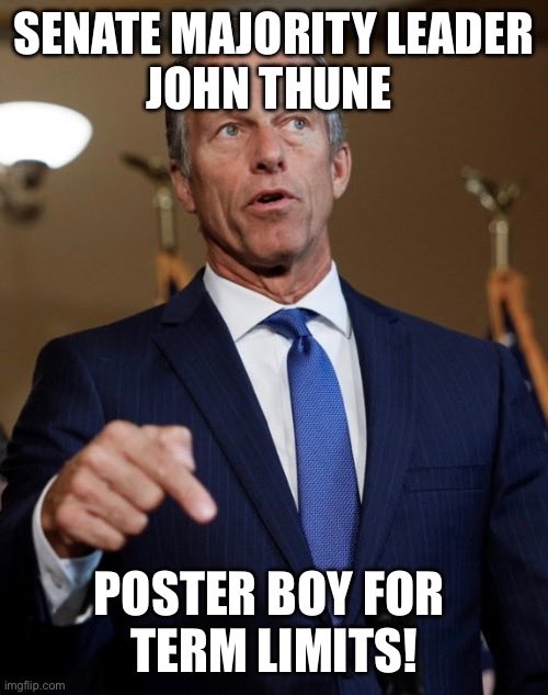 TortolaDude's tweet photo. @MAGAVoice Thune doesn’t care, he’s likely already been paid off or blackmailed or whatever to stop the SAVE Act!  

Nothing President Trump or anyone else can say or do figures into that calculus.

Only removing Thune matters!

MY OPINION; everyone is free to agree or not as you will. https://t.co/F73FA0xxCY