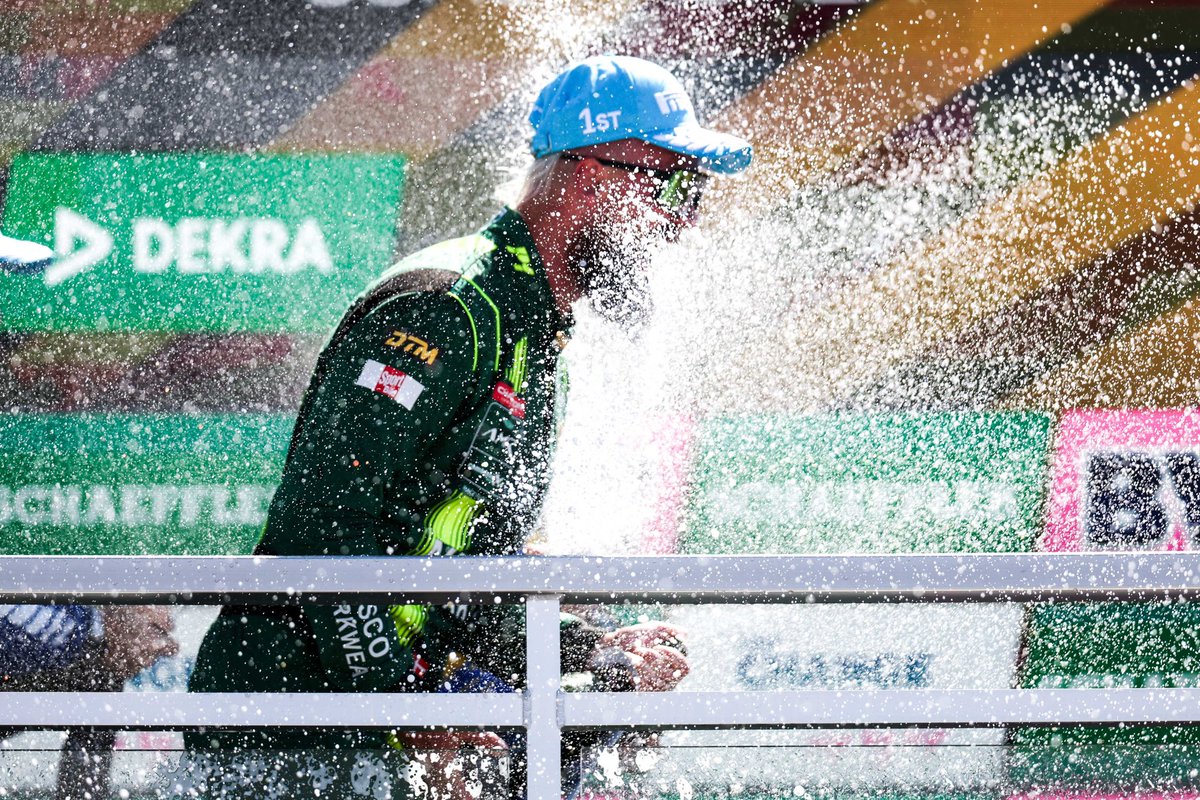 The__Advantage's tweet photo. A perfect race weekend for the @ComtoyouRacing @AMR_Official team and @NickiThiim as they secured the double double in the @DTM visit to the Norisring
https://t.co/Au2AGsiTk3 https://t.co/9M8bg3nfpB