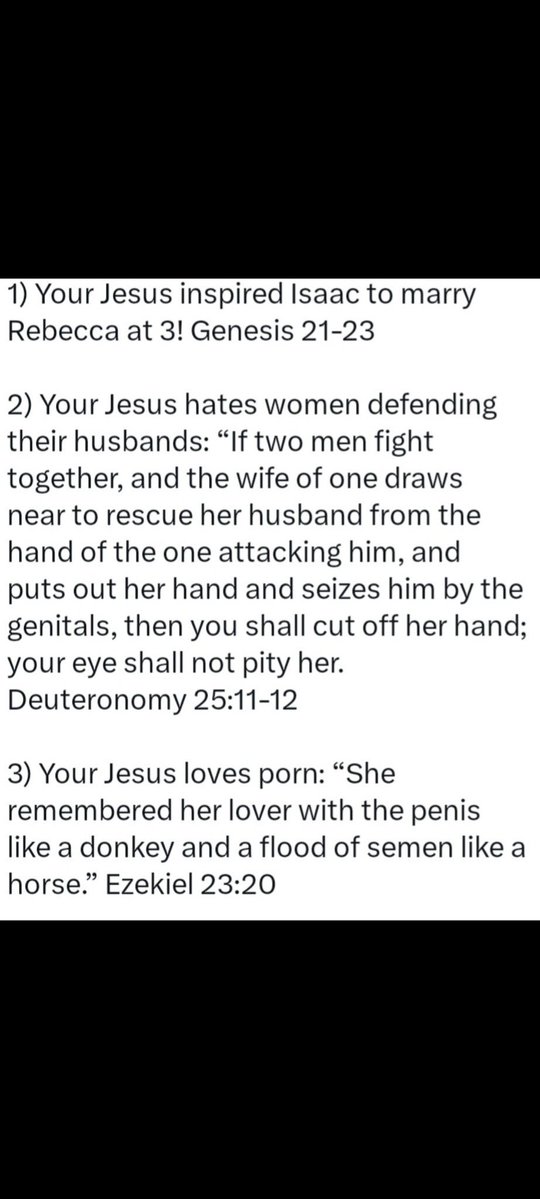 FLAWLESSIMBA's tweet photo. @Jaypee983726303 @ocs888msnc72704 @korrathetaymi Lool buddy my holyscipture doesnt contain any of that you are a self reflecting pagan i will show you all that yoy mention in rhe pile of crap you call "holyscripture " and none of that is mentioned in my Quran 🤣🤣 keep coping pagan. Go read your vile pile of crap https://t.co/flWZ9GBM8D