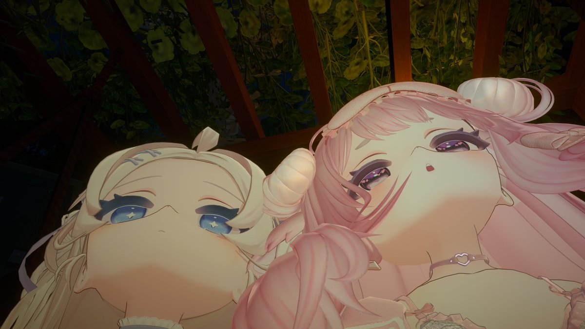 yunimeromochi's tweet photo. まぁぽと久しぶりにvrcでデート♪
毎日ほんとにありがとう…！ https://t.co/bJibCP9UBz