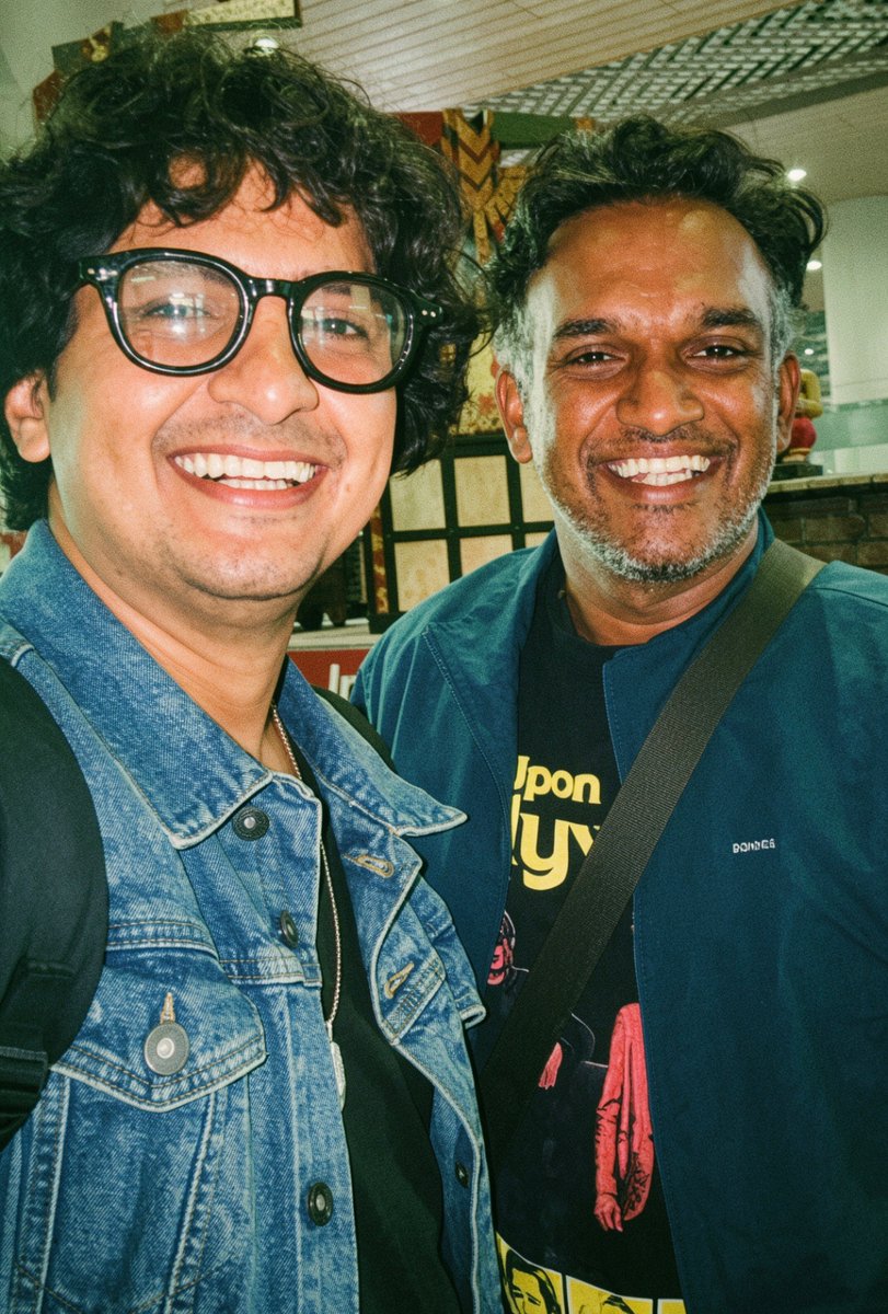 niyogverse's tweet photo. Wishing you a very happy birthday, @krishand_rk 🐈‍⬛
From a big fan of your works to being a collaborator has been a great privilege! Can’t wait to cook some great ‘everyone’s cup of tea’ with you! 😃 https://t.co/TzOyh4pSPc