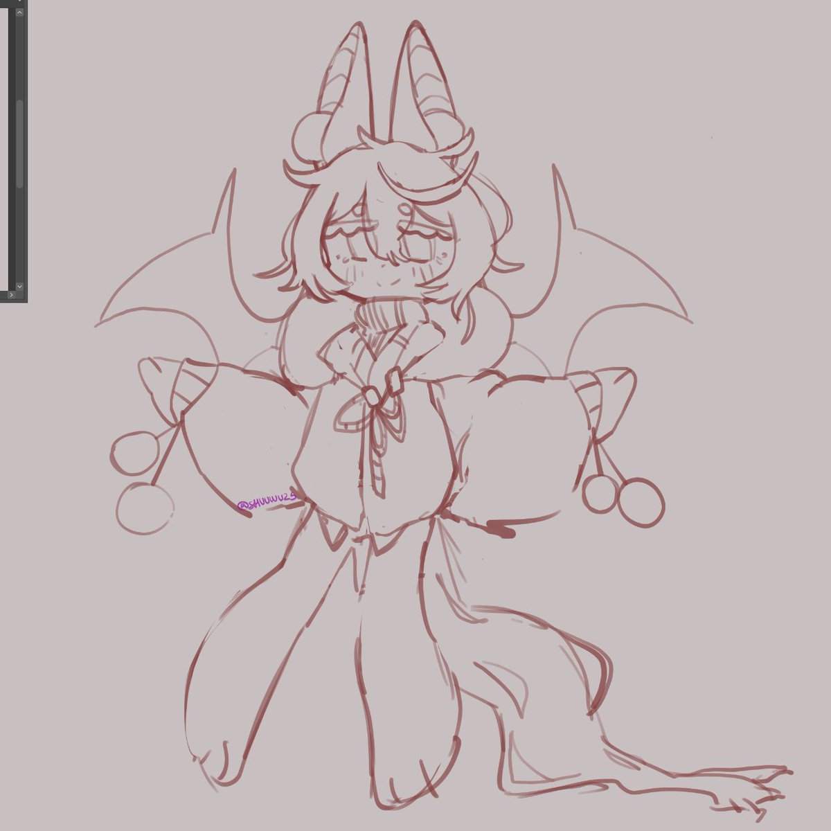 shuuwu25's tweet photo. matheo lil bat https://t.co/7RgPGOJfrH