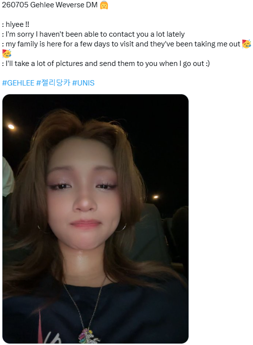 EverythingUnis_'s tweet photo. 3/4 foreign members' parents are confirmed to be in SK right now. A sign that contract negotiations are still ongoing... or maybe they are talking to other companies already 🤷‍♀️

Brace yourselves, EverAfters. It looks like contract update will be coming soon. 😬 https://t.co/MLOltdfwrA