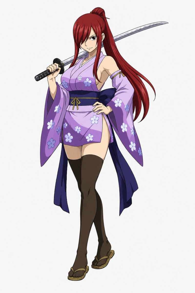 AXEL_ART97's tweet photo. Erza scarlet con un kimono púrpura 😍

Debo confesar que este traje me encanta, pero al no ver muchas imagenes con este atuendo, acá hice unas cuantas iluatraciones.

Anime: fairy tail

#anime #artedigital https://t.co/zHG4mxvxIA