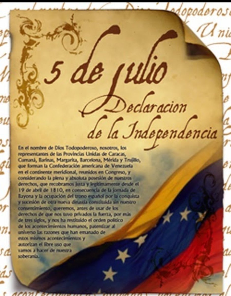 CARLOSMOLINA10's tweet photo. DatoHistorico  #PORTUGUESA 
Diputados  de la provincia de Barinas, firmantes del Acta de Independencia 5 de julio de 1811. 
*Gabriel Pérez de Pagola ( Ospino)
*José Luis Cabrera (Guanarito)
*Francisco Javier Yanez ( Araure)
*José Vicente de Unda ( Guanare)
INDEPENDENCIA O NADA! https://t.co/PkvGLV4lRI