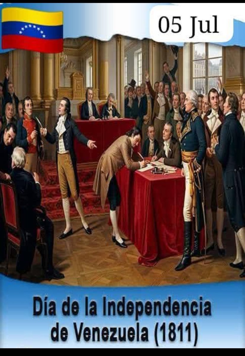 CARLOSMOLINA10's tweet photo. DatoHistorico  #PORTUGUESA 
Diputados  de la provincia de Barinas, firmantes del Acta de Independencia 5 de julio de 1811. 
*Gabriel Pérez de Pagola ( Ospino)
*José Luis Cabrera (Guanarito)
*Francisco Javier Yanez ( Araure)
*José Vicente de Unda ( Guanare)
INDEPENDENCIA O NADA! https://t.co/PkvGLV4lRI