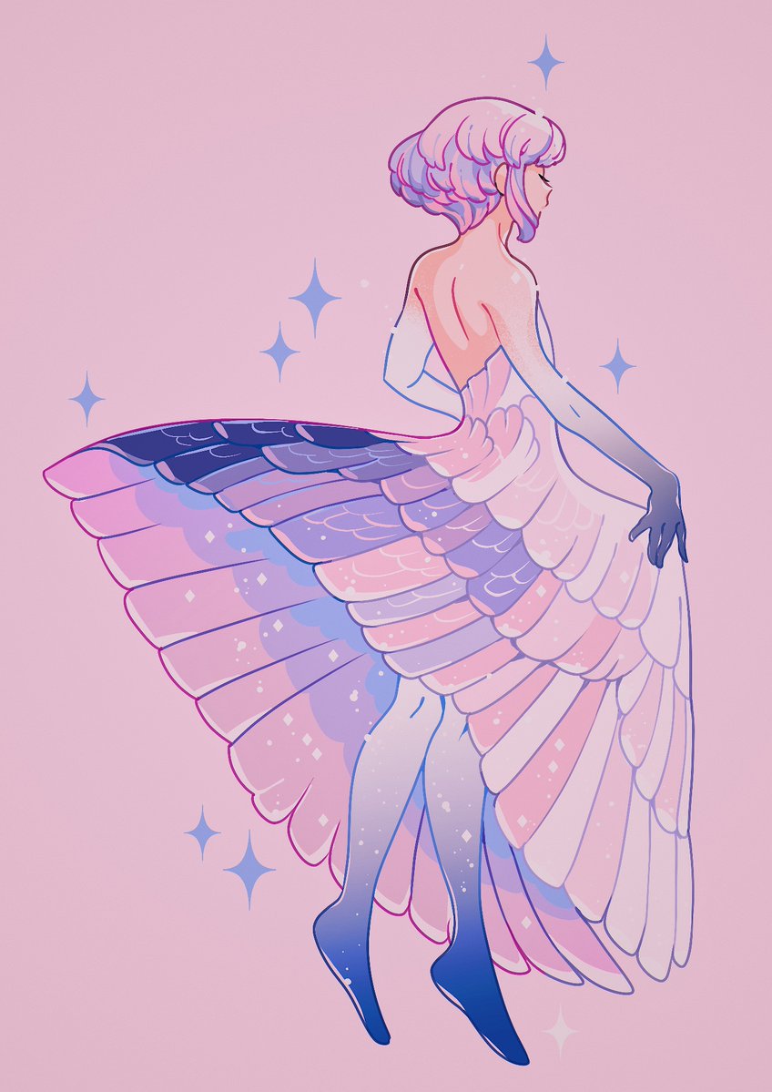 meyoco_'s tweet photo. wings dress https://t.co/1mmnqhxFb1