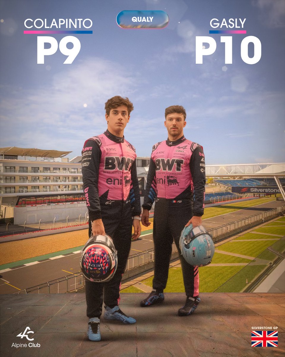 alpineclub_esp's tweet photo. 🏁 Final de la carrera en Silverstone

Alpine se lleva 3 puntos de Silverstone, mientras que Racing Bulls suma 14 puntos.   

Se sitúan a 1 punto de Alpine. https://t.co/Qvc5aCtWUF