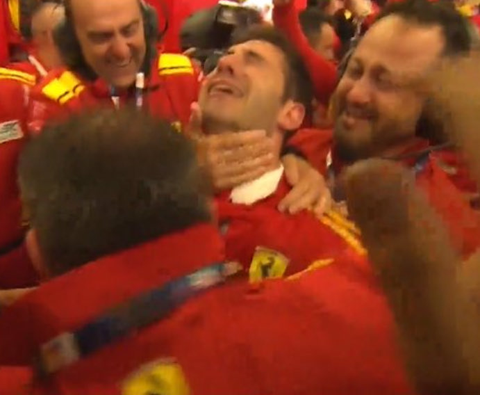 starchxser's tweet photo. CHARLES LECLERC WINS THE BRITISH GRAND PRIX!!! https://t.co/YfyJFr6nhY