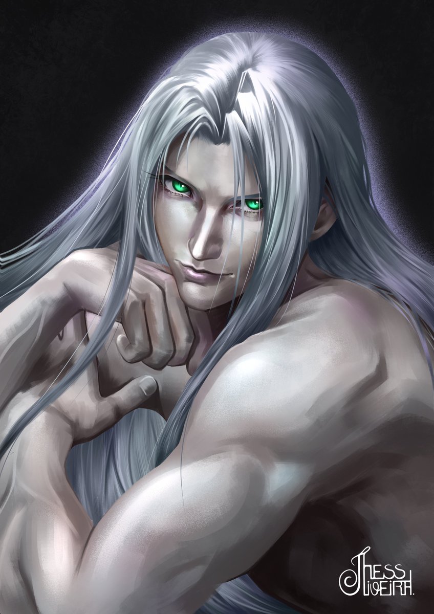 NefthysFair's tweet photo. Do whatever you want with the planet, my king 🖤 #Sephiroth #FF7R #FF7 https://t.co/DWXAFuqlTa
