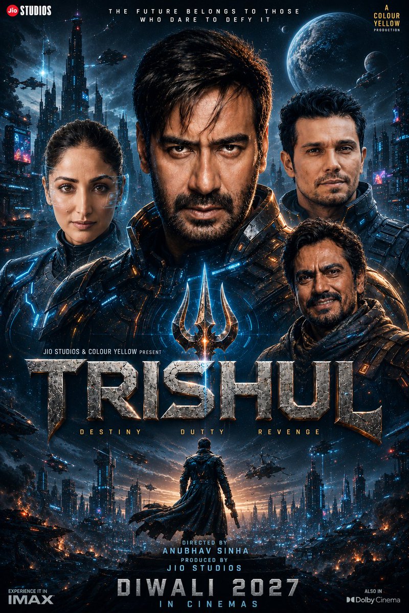 PrinceYadav8848's tweet photo. #AjayDevgn Sir ko ek Science Fiction Movie karni chahiye...
#Dhamaal4 #Chauhaan #WelcomeToTheJungle #Alpha #AliaBhatt #AkshayKumar #Bollywood #SalmanKhan #Mbappé  #Ranger https://t.co/T7y0HzA9vF