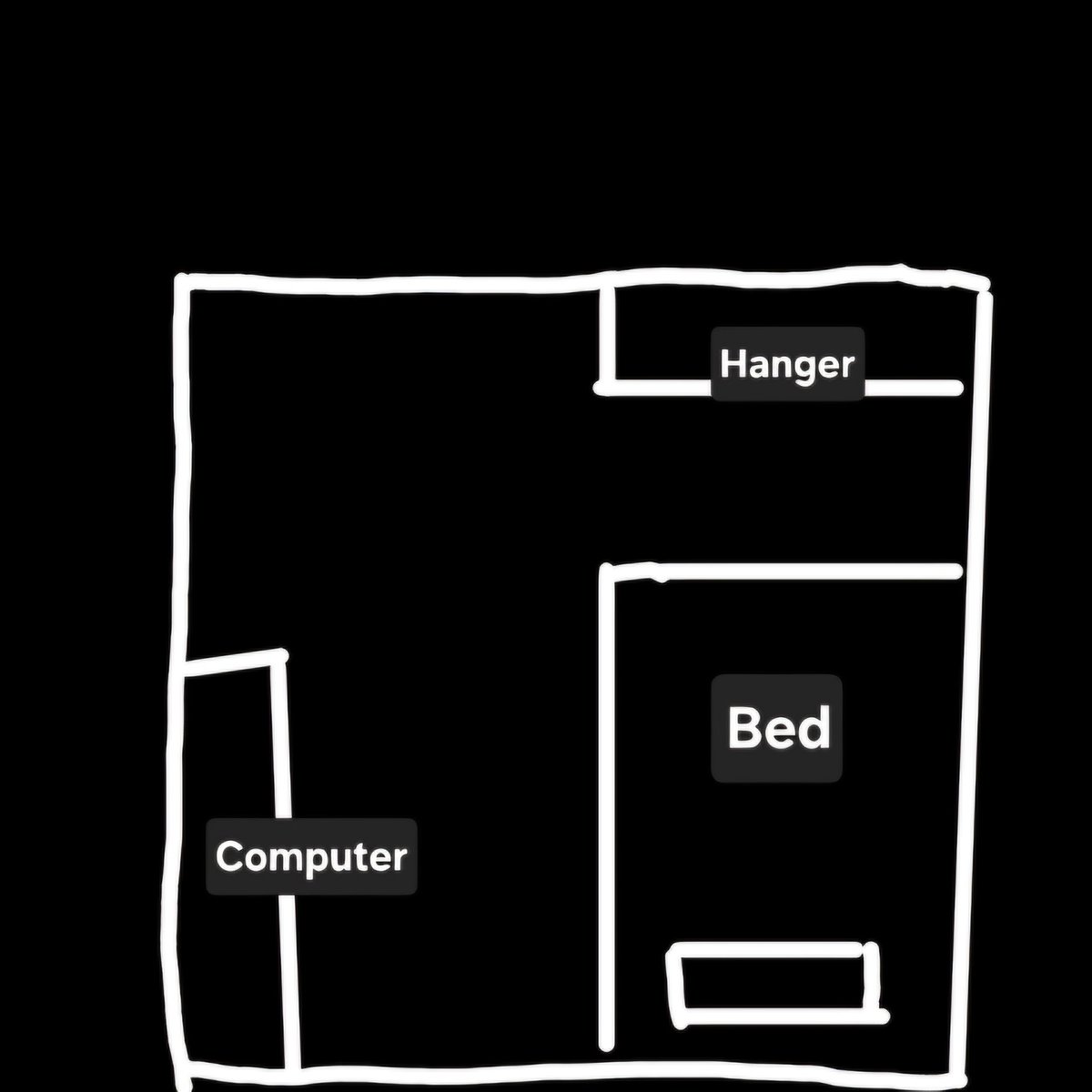 mixuenim's tweet photo. [260627] #SF9 Osaka Fanmeet Pt.1 - Chani's Room

- It's equal to Inseong's room
- There's no door &amp; window. 👅 said he gets in by teleportation
- There's hanger, but he doesn't have many clothes
- He play games on the computer

#SF9_ENG https://t.co/PFdfrLsm4w