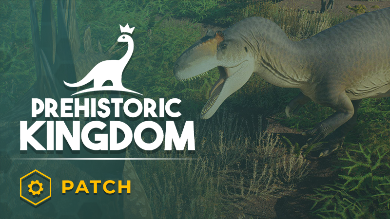 PrehistoricK's tweet photo. A new patch is now available for Update 17!  🦕

This release addresses a number of bugs, fixes tutorials and improves animal behavior with babies running behind parents and more.  

📝 Patch Notes: https://t.co/PHAXfXkobZ https://t.co/A5QDwE6v4l