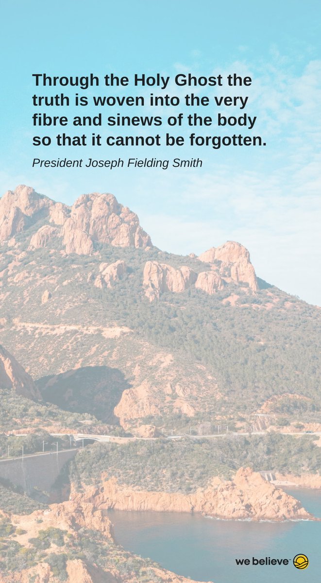 AdamNicholes's tweet photo. I know from personal experience how it feels to be taught by the Holy Spirit when I asked God if I were important to Him. I've never felt so loved and unique before or since, and I know everyone can have this experience themselves.
#SundayMotivation
@webelieveapp
@Ch_JesusChrist https://t.co/dX0nWSOs6Q