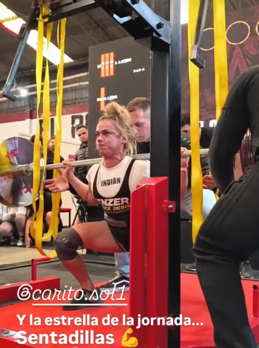 Bettydeleonok's tweet photo. @luisnovaresio RECORD HISTÓRICO MUNDIAL para Carolina González De León en Power Lifting. https://t.co/dZ45vJN4jh