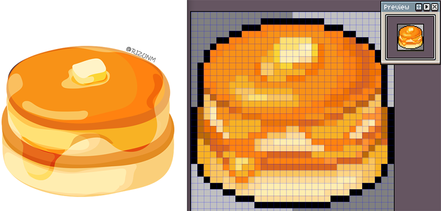 rizuNM's tweet photo. ドット絵🍳 https://t.co/ayFLSS2mZp